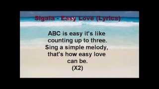 Sigala - Easy Love (Lyrics)