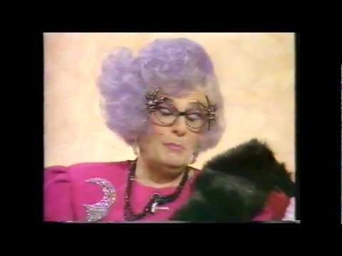 23 May 1988 "Wogan" with Dame Edna, Sade and some complete nobody called Donald Trump