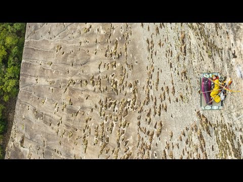 How Climbers Sleep While Climbing Big Walls | with Sasha DiGiulian & Felipe Camargo