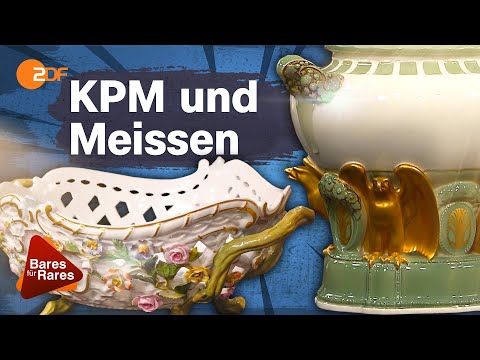 Kostbares Porzellan! Porzellanterrine von KPM und Porzellanschale von Meissen | Bares für Rares