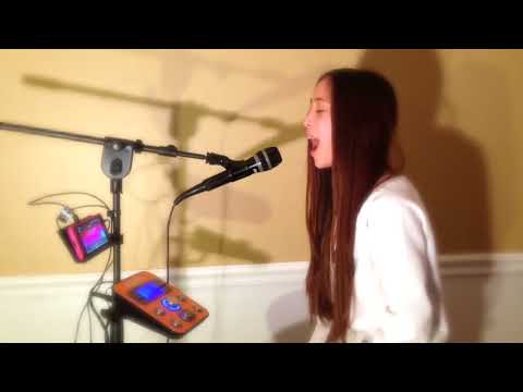 11 year old Carolyn performs Titanium on her #Singtrix HD