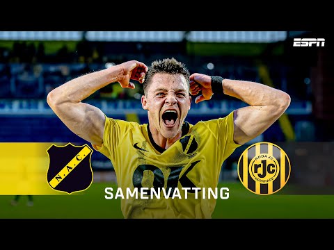 🚀 PRACHTIGE PEGEL van Dominik Janošek voor NAC! 💪 | Samenvatting NAC Breda - Roda JC