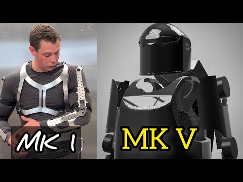 Time lapse - Building My Own Powered Armoured Exo-Skeleton - POWER ARMOUR