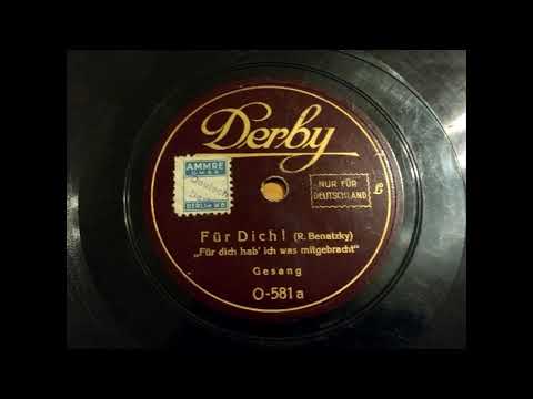 (1925) Für dich hab' ich etwas mitgebracht - Max Kuttner und Orch.  Bernard Ette