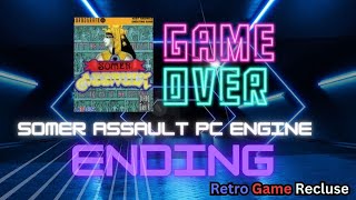 Somer Assault (1992) PC Engine Turbografx ending [Retro Gaming]
