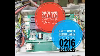 Bosch Kombi C6 hatası Giderme 0216 484 00 40