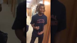 Denzel Curry describes his fight with the Uber Man