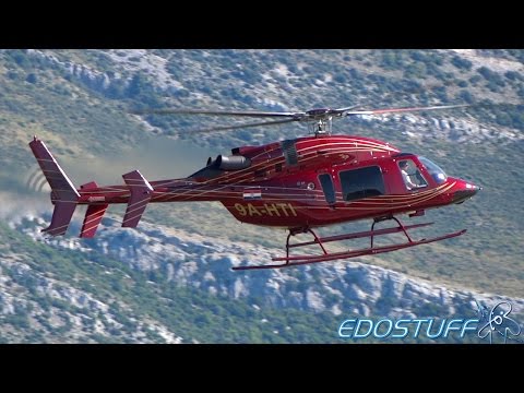 Bell 427 - Helicopter Landing at Split Airport SPU/LDSP