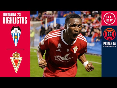 Resumen #PrimeraFederación | CD Alcoyano 2-3 Real Murcia CF | Jornada 23, Grupo 2