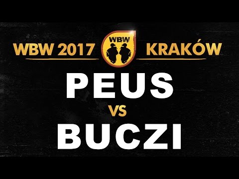 Peus 🆚 Buczi 🎤 WBW 2017 Kraków (freestyle rap battle)