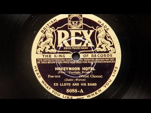 Ed Lloyd and His Band (Gene Kardos) - Honeymoon Hotel (1933)
