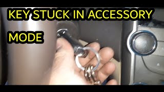 Chevrolet Malibu/ Key Stuck in Acc.Position/How to Fix ?