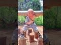 little boy learn shaolin Kungfu. Chinese kung fu
