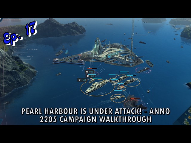 Pearl Harbour Is Under Attack! - Anno 2205 Campaign WalkThrough