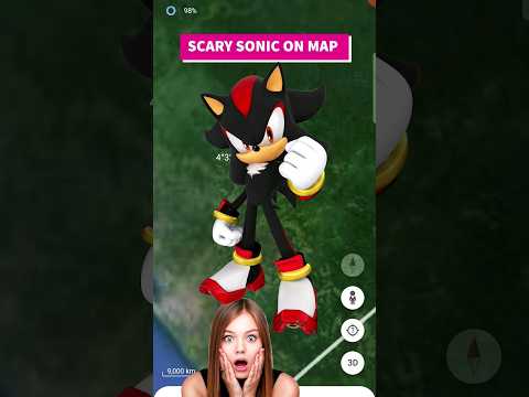 Cheppy sonic on🥶😱map #shorts #googleearth #scary #discovery #mario #sonic