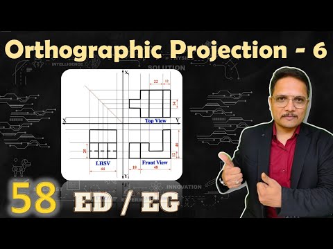 Orthographic Projection 1 Concept Engineering Drawing MultiView