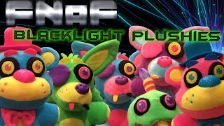 Five Nights at Freddy’s Blacklight Plushies Review!| FNaF Plushies Wave 4!