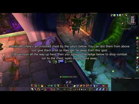 WoW Classic Anniversary - Warlock Jump Run Solo, Dire Maul East. (simple guide, reset spots, etc)
