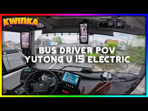 Thumbnail for BUS DRIVER POV : YUTONG U 15 NEW ( Qbuzz Line: 470) Alphen- Schiphol Airport 2025 by Yutong