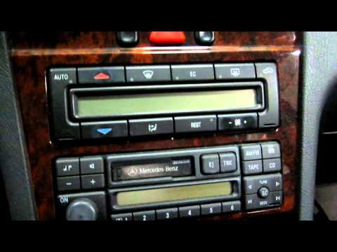 Parting out a 1998 Mercedes C230  100831