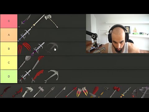OSRS SPEC WEAPON TIER LIST