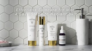 JAFRA Cosmetics Effortless Skincare for Men: 4 Easy Steps to Radiant
