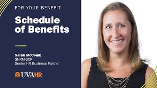 Schedule of Benefits Explained