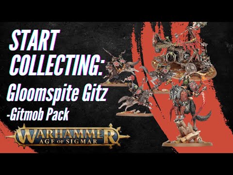 Start Collecting Warhammer Age of Sigmar: Gloomspite Gitz - Gitmob Pack