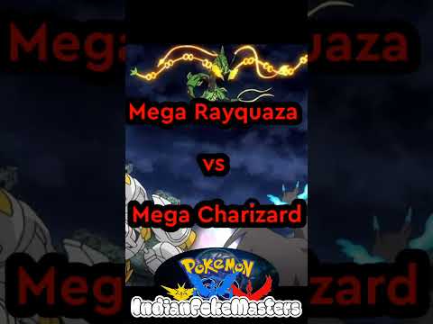 MEGA Charizard Vs MEGA Rayquaza vs Mega Metagross