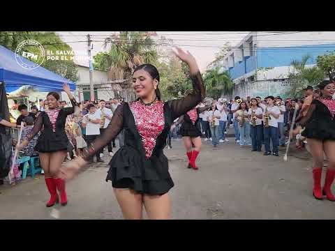Banda Musical Berlin en Desfile del CORREO San Agustìn Usulutàn 2026