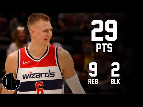 Kristaps Porzingis Highlights | Pacers vs. Wizards | 9th Dec 2022