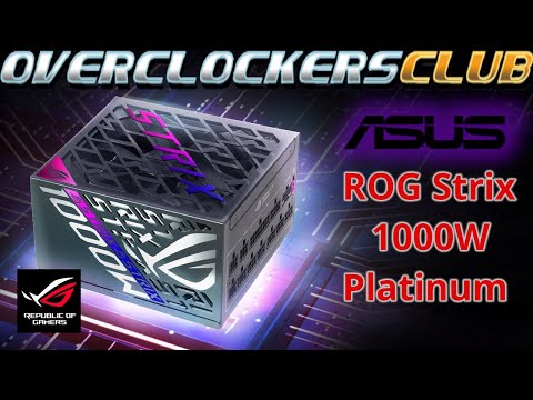 ASUS STRIX 1000W PSU Review!