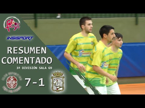 CD TRES COLUMNAS CIUDAD RODRIGO 7-1 FS CUÉLLAR COJALBA | RESUMEN J23 3ª DIVISION G9 FUTSAL 21-22