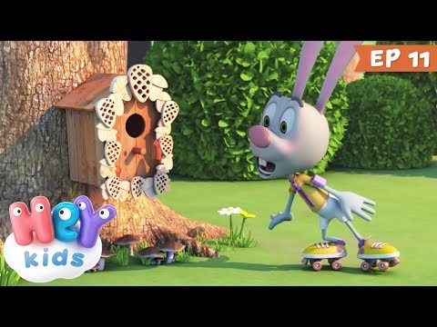 10 Prieteni 🐰 Cine a furat casa păsărelelor - Desene dublate in romana | HeyKids