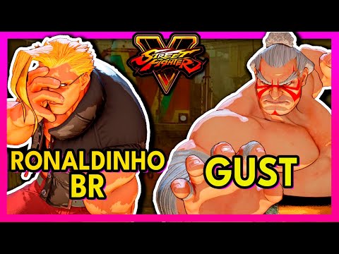 SFV 🥊 Ronaldinho BR (NASH) VS Gust (E.HONDA) 🥊 スト5  🥊 SF5 🥊 Street Fighter 5