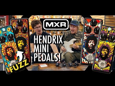 MXR Hendrix Mini FUZZ Pedals! Demo/Review