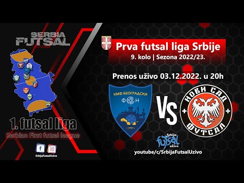 KMF Beogradski FON - KMF Novi Sad | Prva futsal liga Srbije
