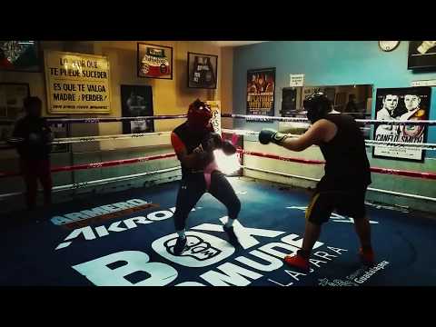 Sparring With a pro Welterweight