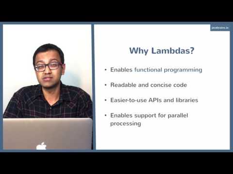 Java 8 Lambda Basics 2 Why Lambdas