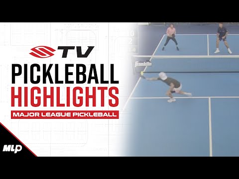 Lea Jansen's Perfect Finisher Pickleball Highlight - Major League Pickleball Mixed Doubles