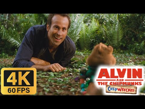 Alvin and the Chipmunks: Chipwrecked (2011) - Dave Saw Simone & Theodore [4K/60FPS]