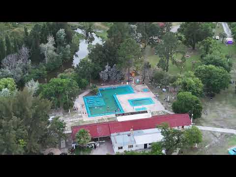 Paseo aereo por el Río Almiron. Termas y complejo hotelero.