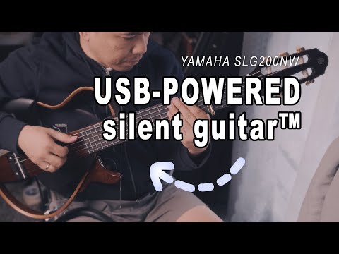 USB-Powered Yamaha Silent Guitar™ SLG200NW