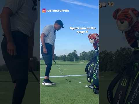 Tiger’s back and he’s still a magician 👀