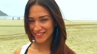 Praia Grande - Marcello Toledo - Garota Canto do Forte - Bruna Braun - Drone