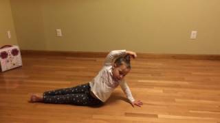 Kaiya dancing to "Do you want to build a snowman?"