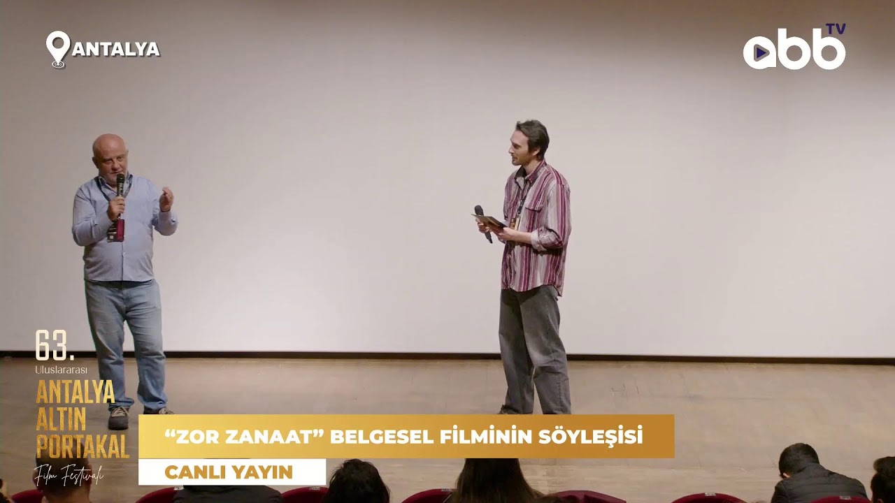 “ZOR ZANAAT” BELGESEL FİLMİNİN SÖYLEŞİSİ