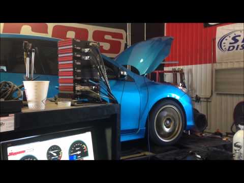 2010 Mazdaspeed3 565whp/543wtq with blowout issues.