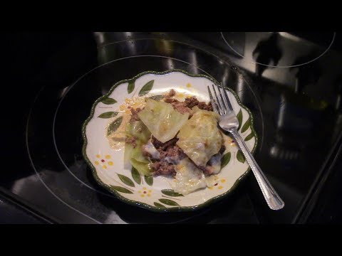 Beef Bacon and Cabbage Casserole in the Ninja Foodi