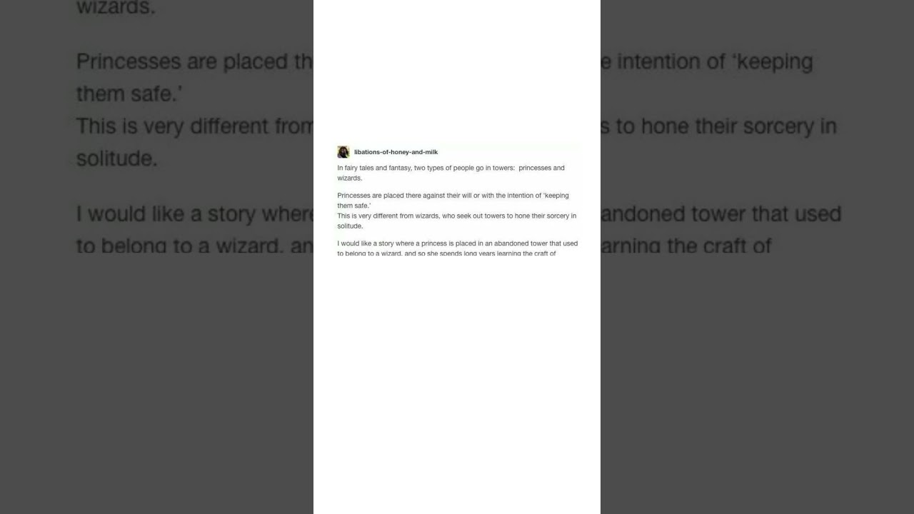 A Wizard Tumblr Post